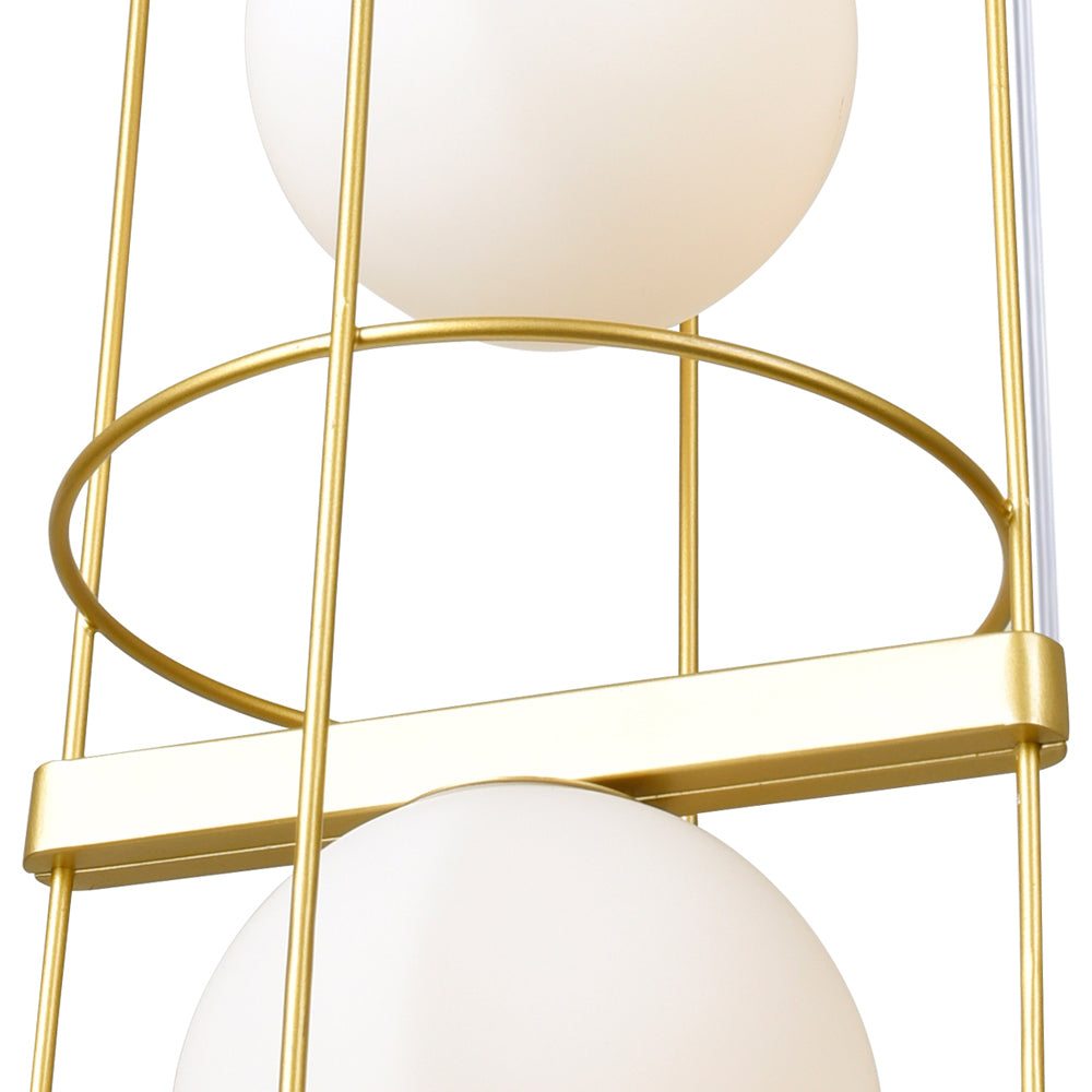 CWI Orbit 1209p7-3-169 Pendant Light - Medallion Gold