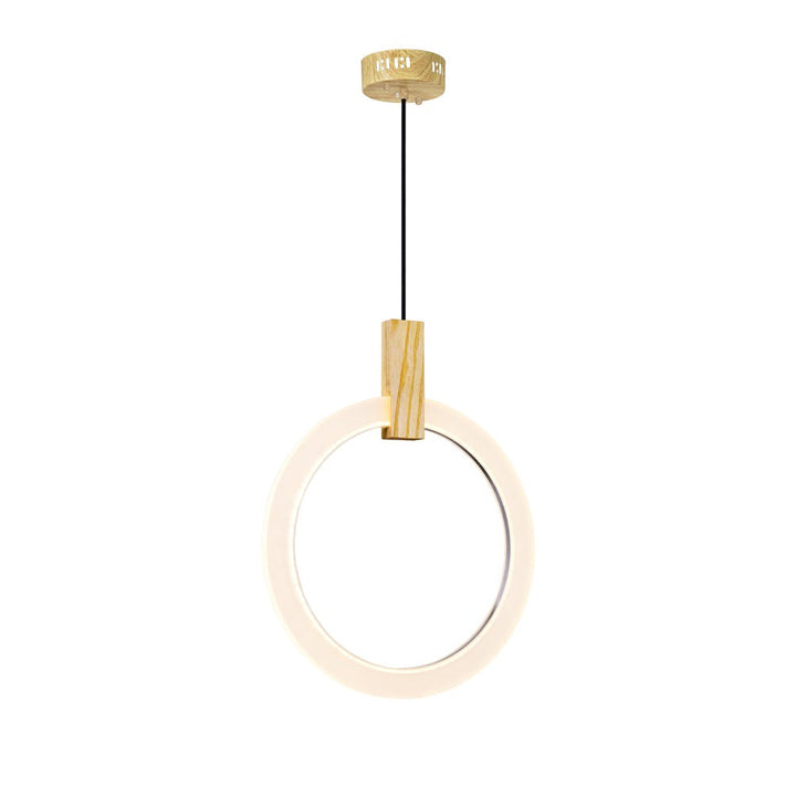 CWI Anello 1214p16-1-236 Pendant Light - White Oak