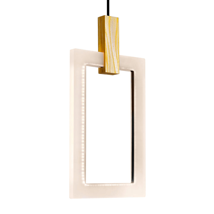 CWI Anello 1214p48-6-236-a-rc Pendant Light - White Oak