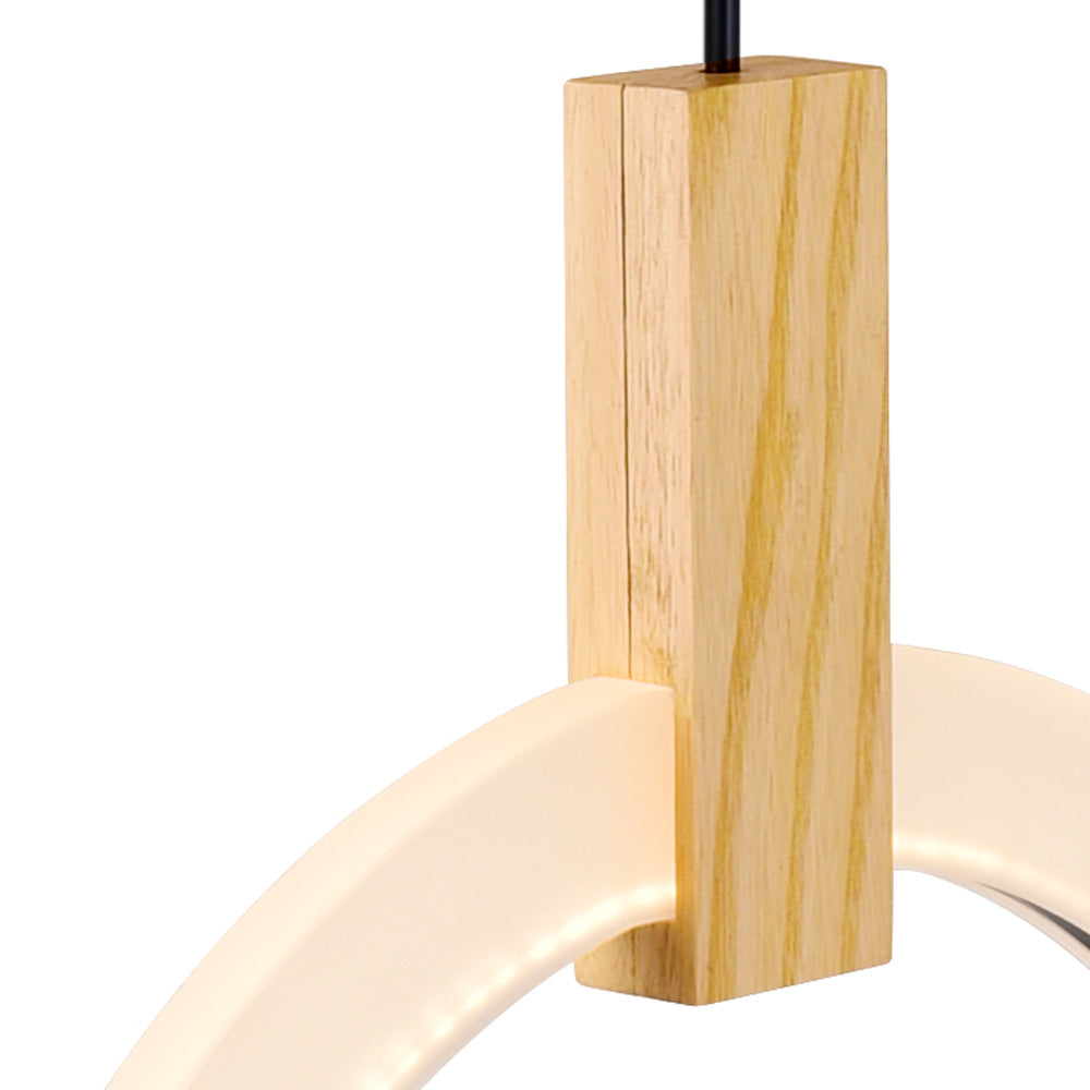 CWI Anello 1214p52-6-236-rc Pendant Light - White Oak