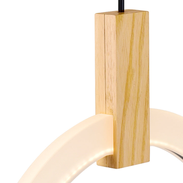 CWI Anello 1214p52-6-236-rc Pendant Light - White Oak