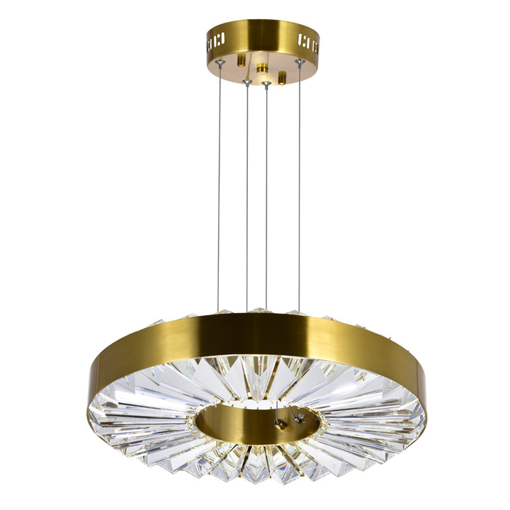 CWI Bjoux 1219p16-1-625 Chandelier Light - Brass