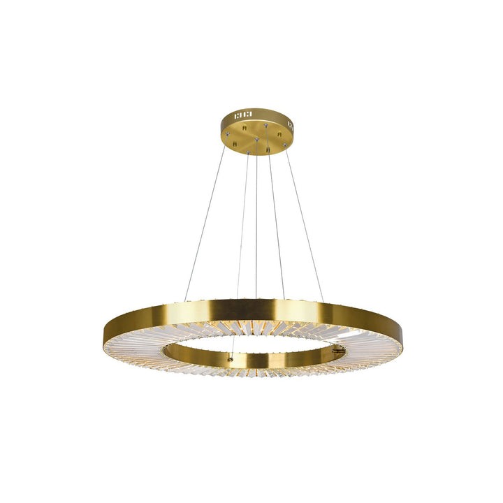 CWI Bjoux 1219p32-1-625 Chandelier Light - Brass