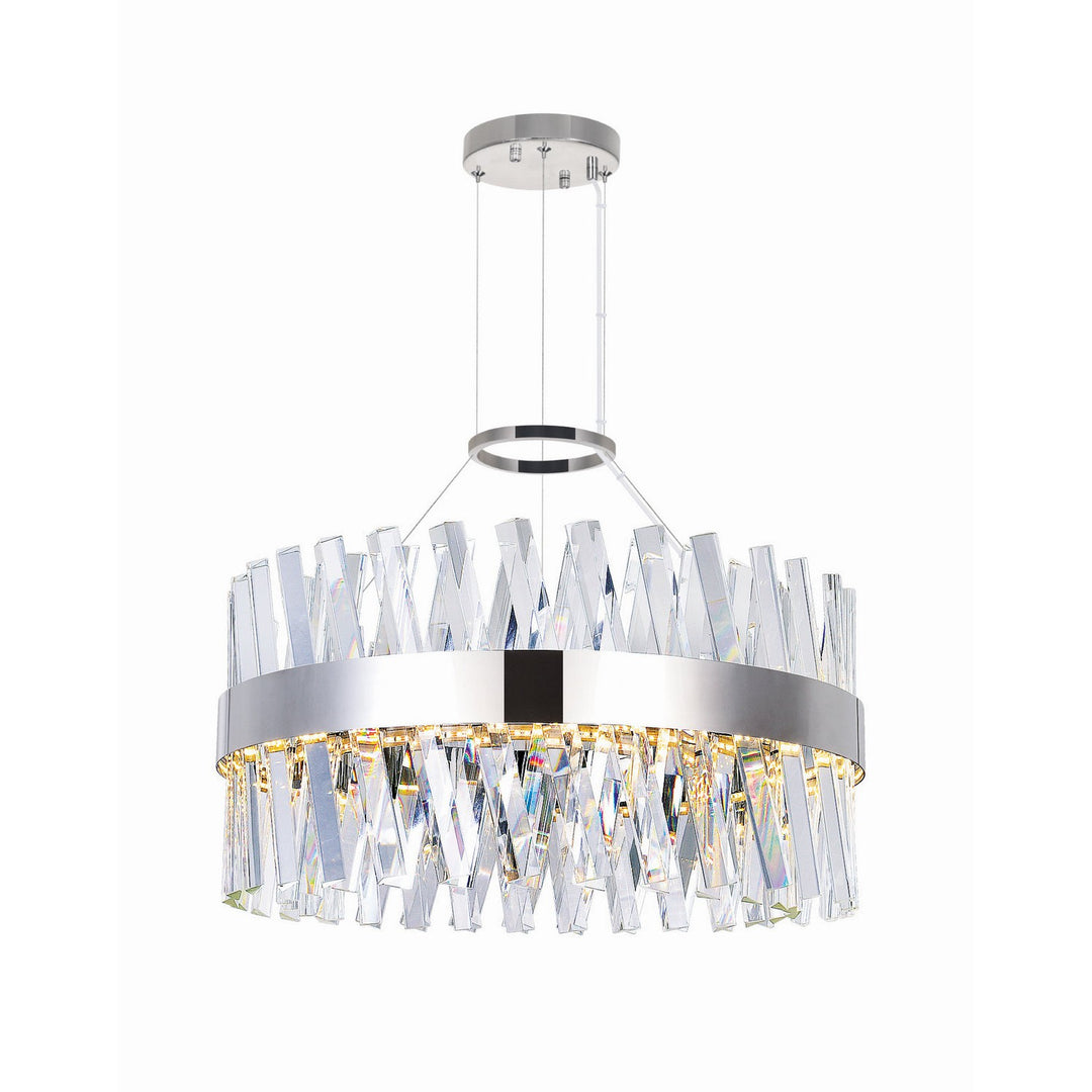 CWI Glace 1220p24-601 Chandelier Light - Chrome