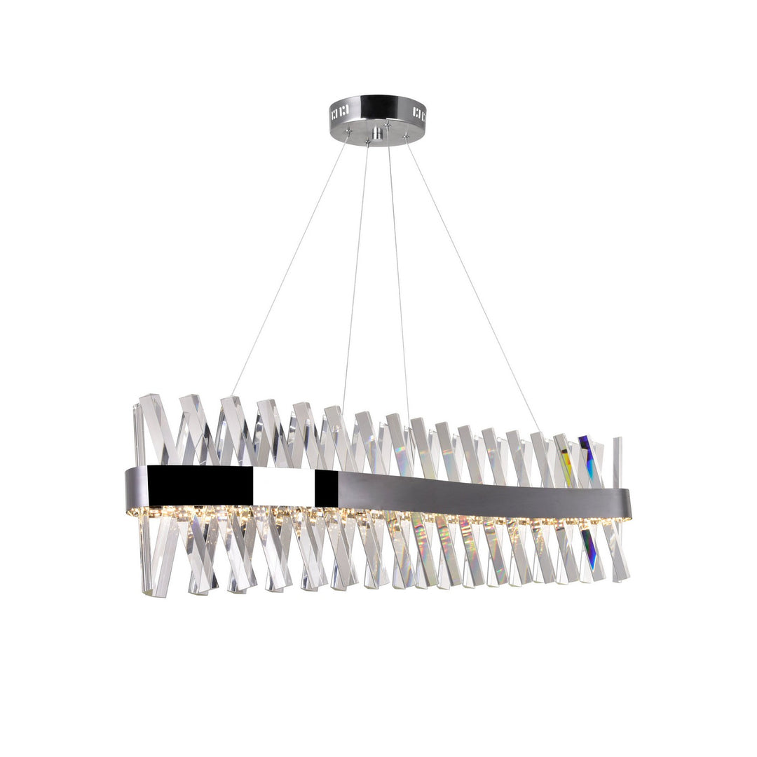 CWI Glace 1220p40-601-s Pendant Light - Chrome