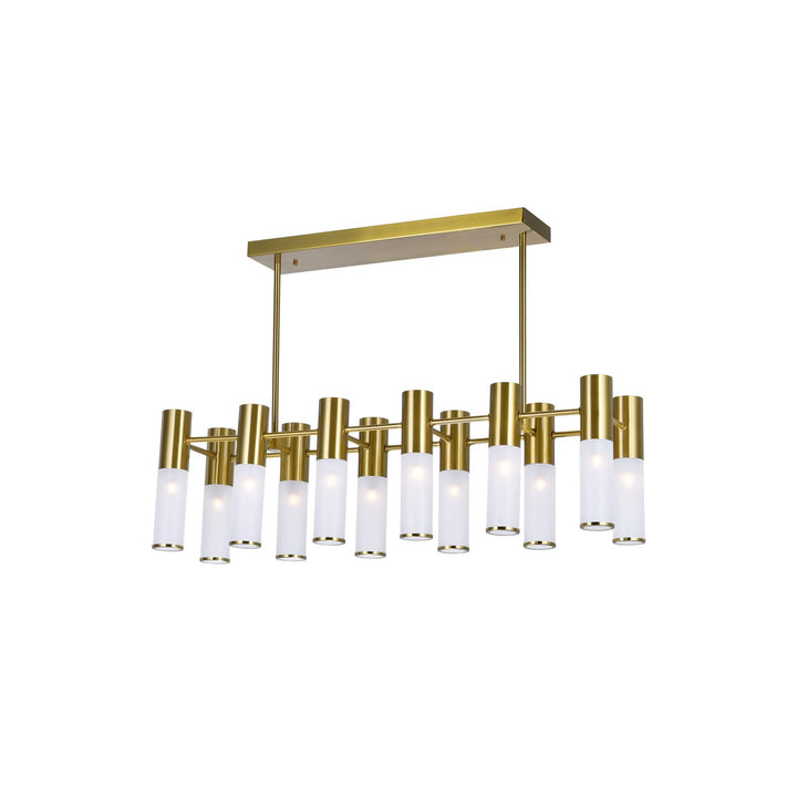 CWI Pipes 1221p32-12-625 Pendant Light - Brass
