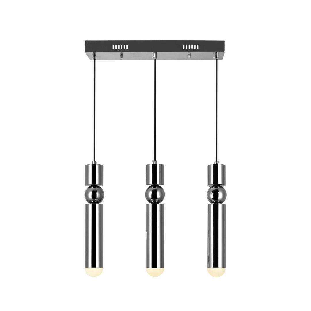 CWI Chime 1225p20-3-613 Pendant Light - Polished Nickel