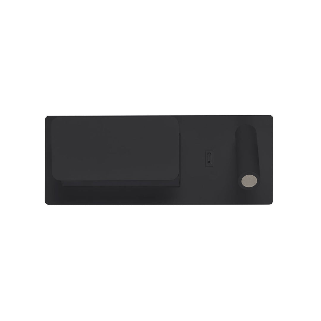 CWI Private I 1237w12-101 Wall Sconce Light - Matte Black