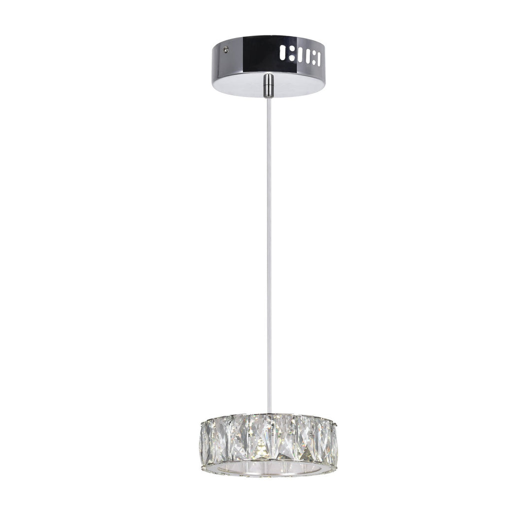 CWI Milan 5626p6-1-601 Pendant Light - Chrome
