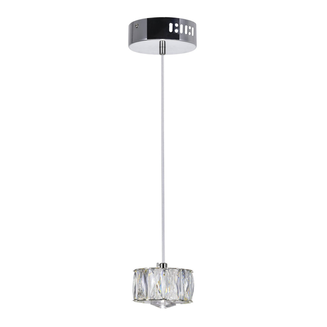 CWI Milan 5636p4-1-601 Pendant Light - Chrome