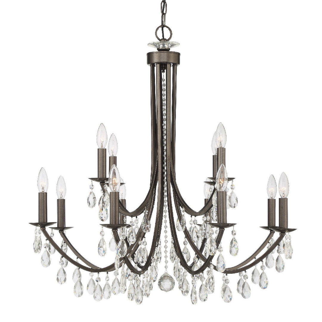Crystorama Bridgehampton 8829-VZ-CL-MWP Chandelier Light - Vibrant Bronze