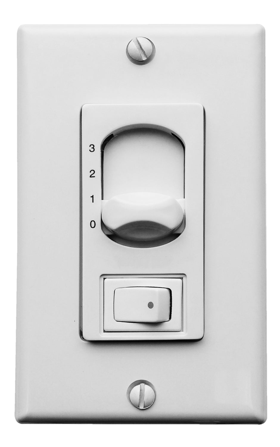 Matthews Fan Company AT-ME-WC Wall Switch Wall Control Ceiling Fan White