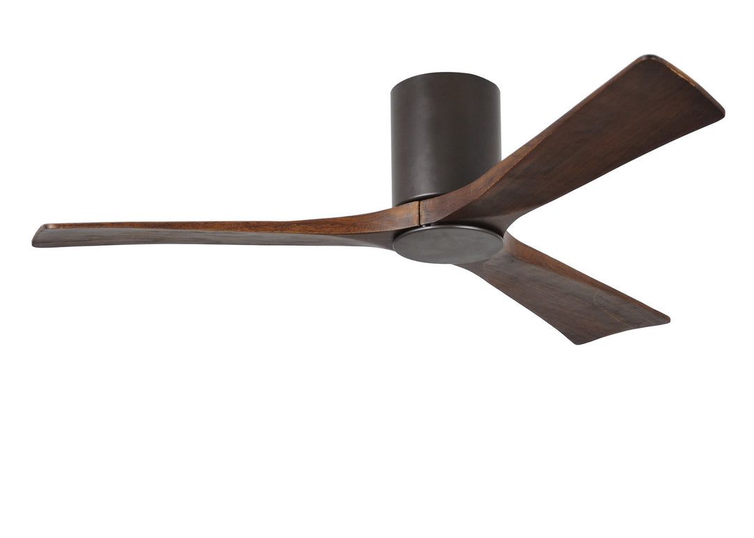 Matthews Fan Company Irene IR3HLK-TB-WA-52 Ceiling Fan 52 - Textured Bronze, Walnut Tone/