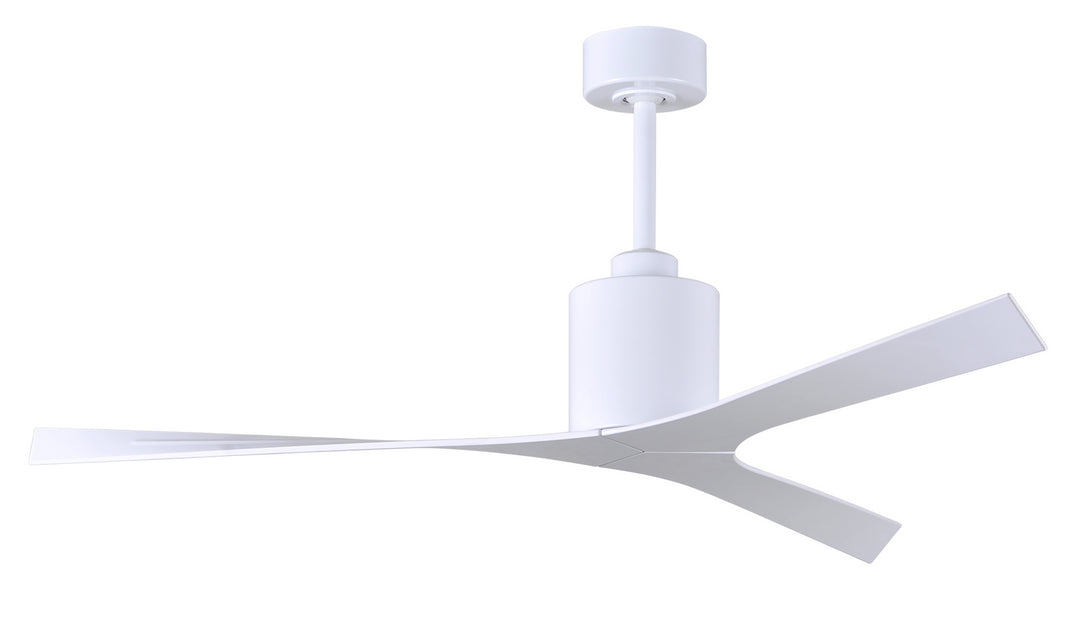 Matthews Fan Company Molly MK-WH-WH Ceiling Fan 56 - Gloss White, Gloss White/