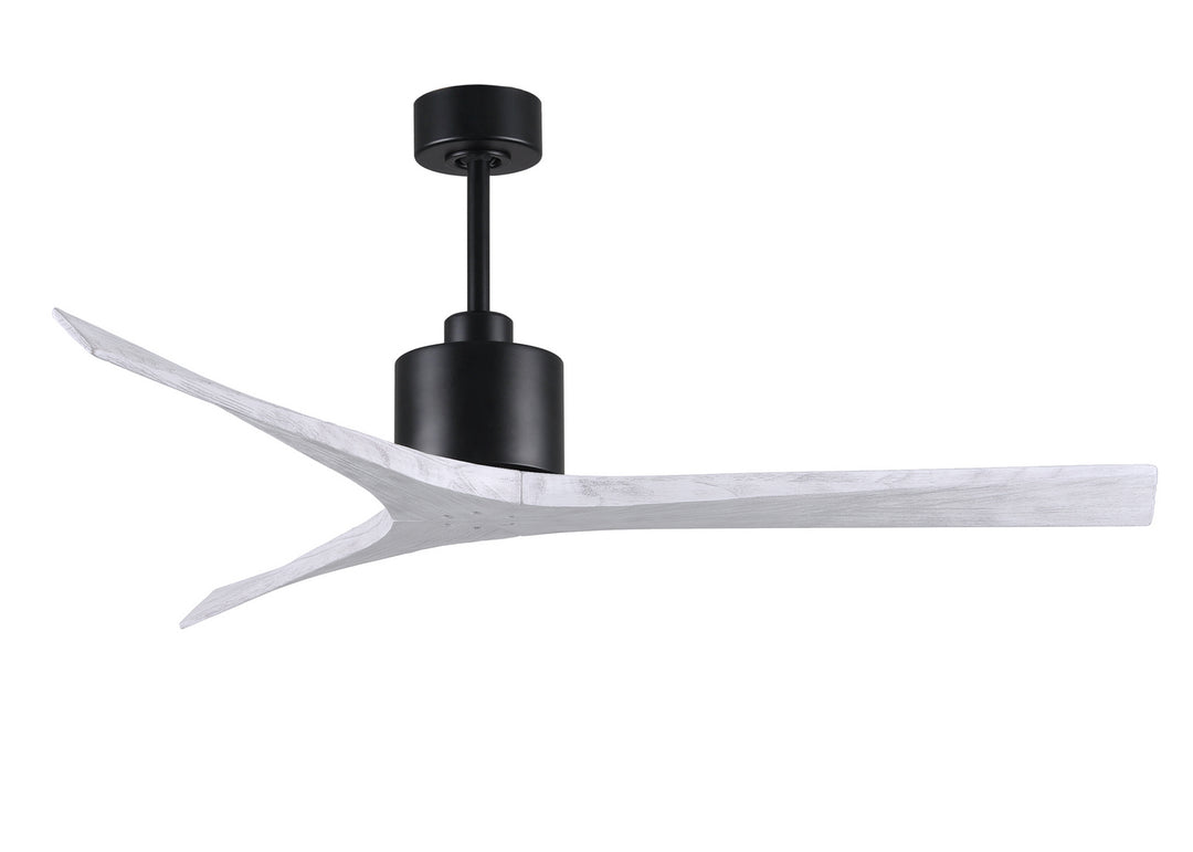 Matthews Fan Company Mollywood MW-BK-MWH-60 Ceiling Fan 60 - Matte Black, Matte White/