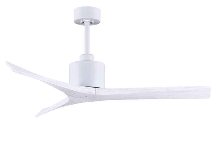 Matthews Fan Company Mollywood MW-MWH-MWH-52 Ceiling Fan 52 - Matte White, Matte White/