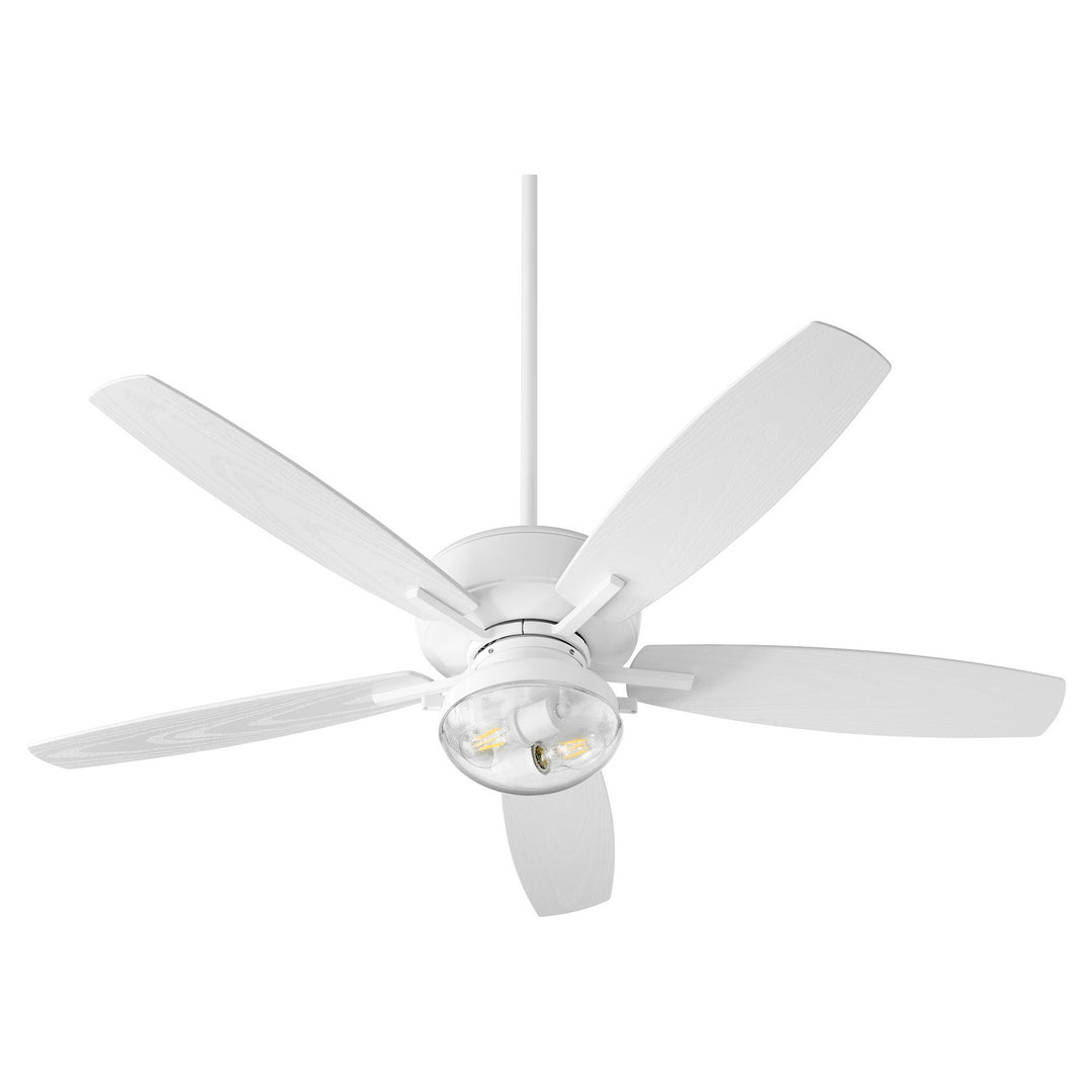 Quorum Breeze Patio 170525-8 Ceiling Fan - Studio White Studio White, Studio White