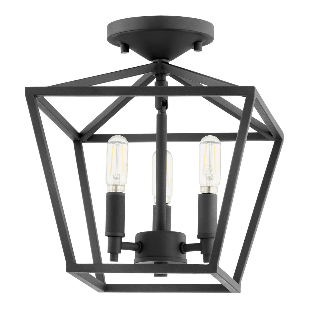 Quorum Gabriel 304-10-69 Ceiling Light - Textured Black