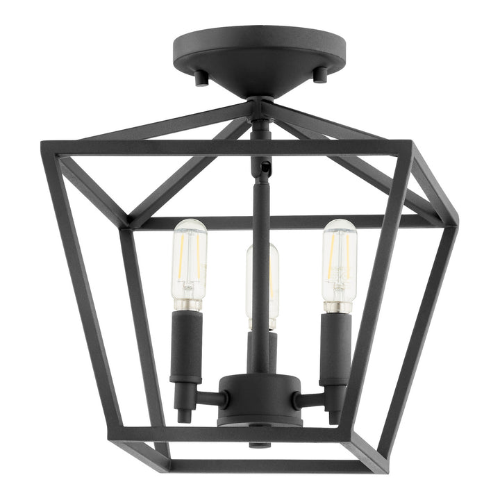 Quorum Gabriel 304-10-69 Ceiling Light - Textured Black