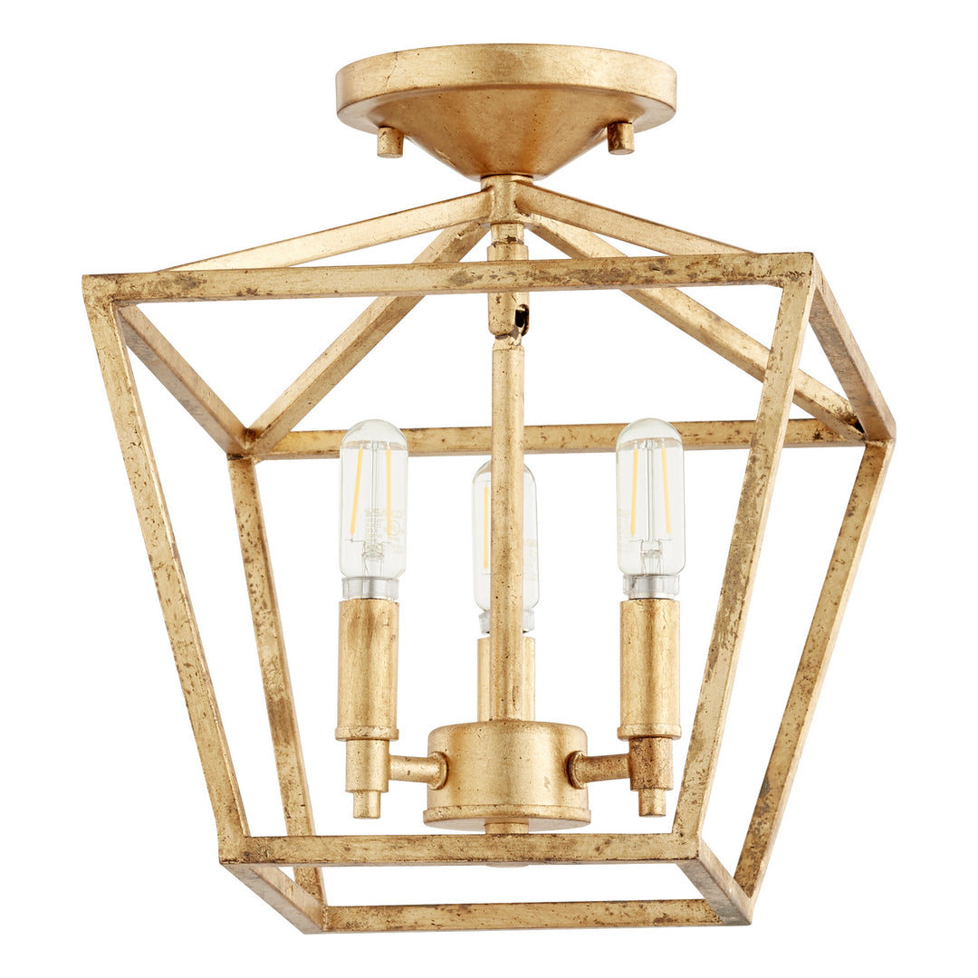 Quorum Gabriel 304-10-74 Ceiling Light - Gold Leaf