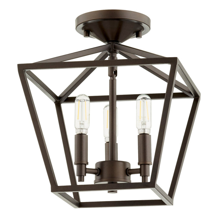 Quorum Gabriel 304-10-86 Ceiling Light - Oiled Bronze