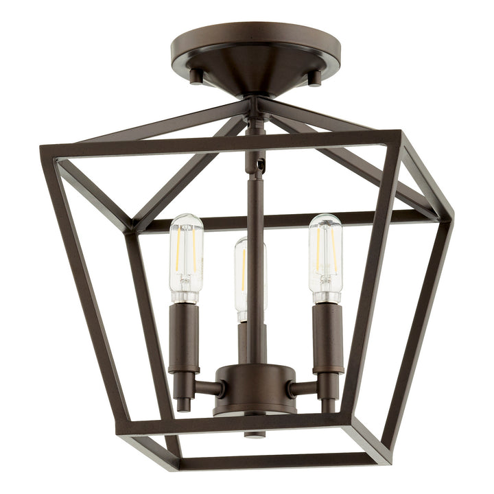 Quorum Gabriel 304-10-86 Ceiling Light - Oiled Bronze