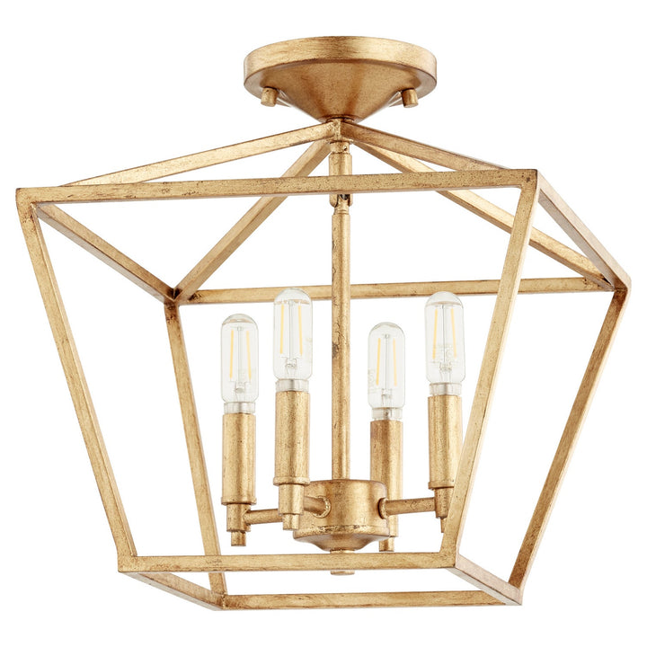 Quorum Gabriel 304-13-74 Ceiling Light - Gold Leaf