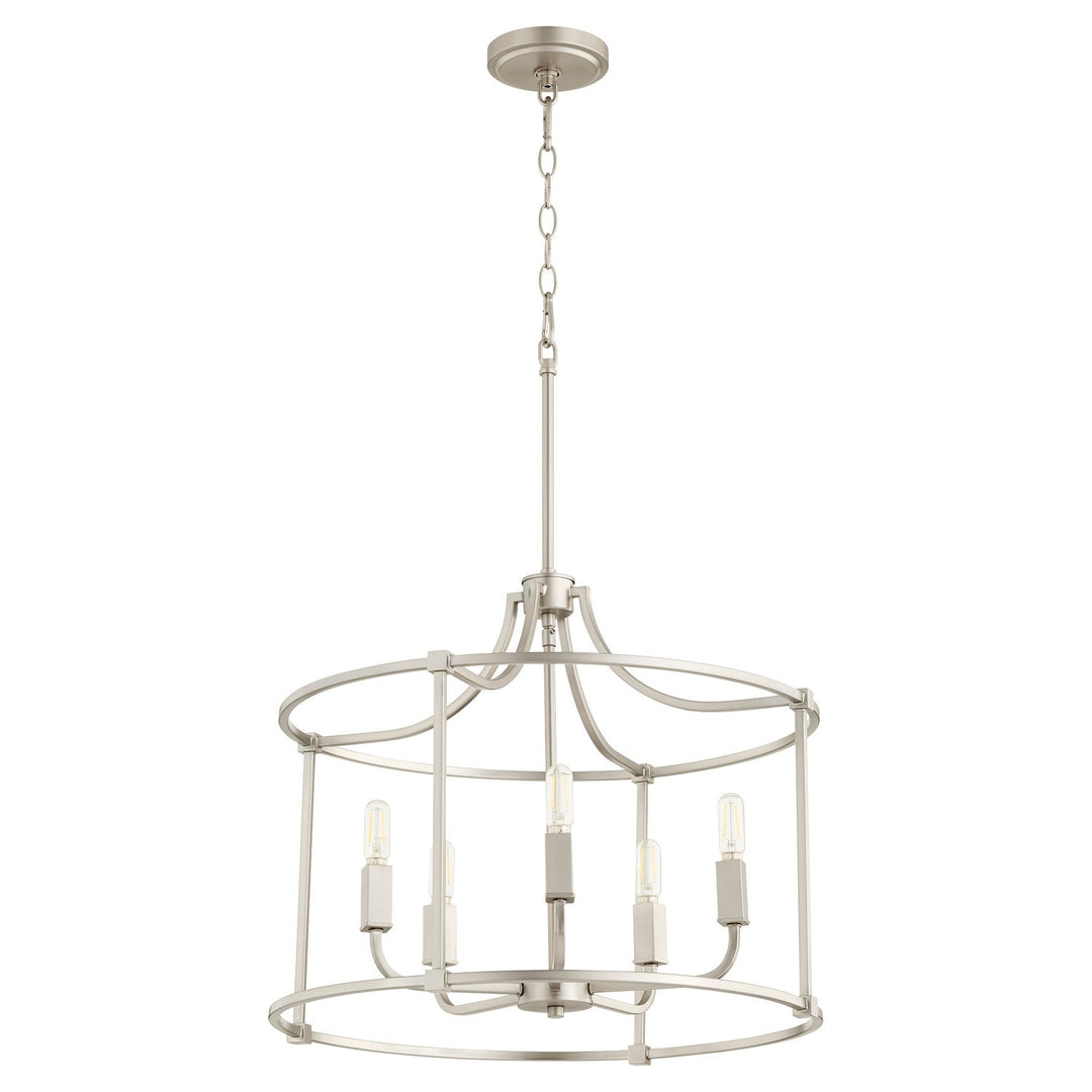 Quorum Olympus 646-5-65 Pendant Light - Satin Nickel