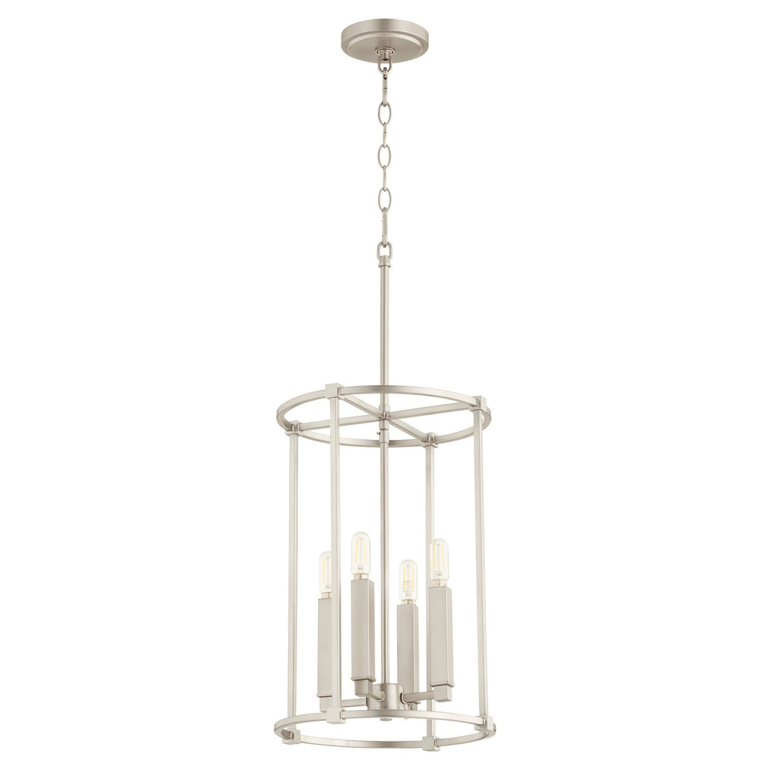 Quorum Olympus 686-4-65 Pendant Light - Satin Nickel