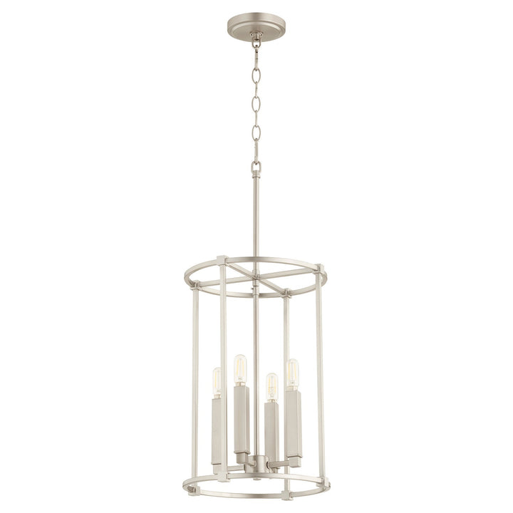 Quorum Olympus 686-4-65 Pendant Light - Satin Nickel