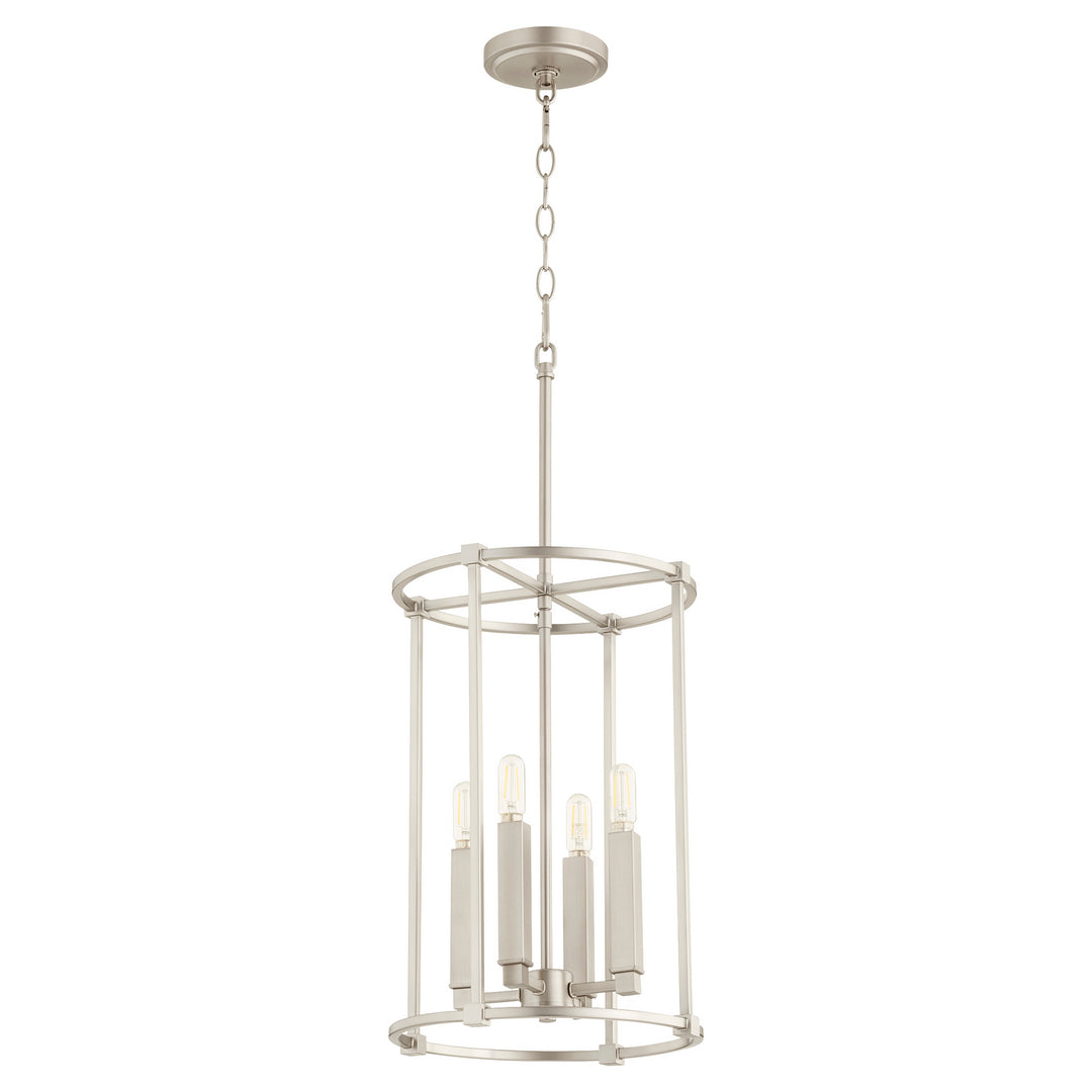Quorum Olympus 686-4-65 Pendant Light - Satin Nickel