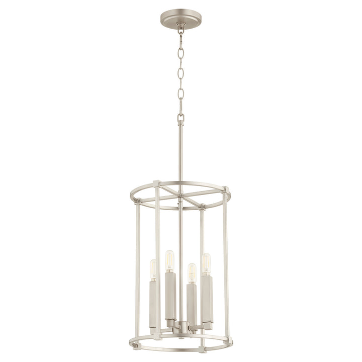 Quorum Olympus 686-4-65 Pendant Light - Satin Nickel