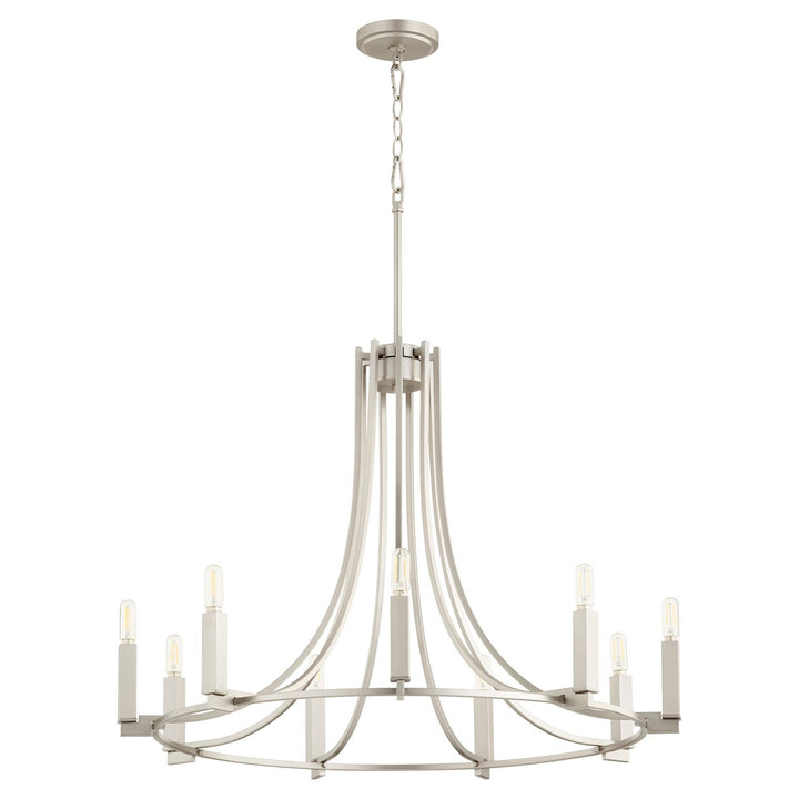 Quorum Olympus 696-9-65 Chandelier Light - Satin Nickel