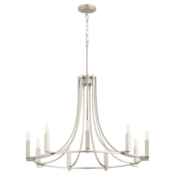 Quorum Olympus 696-9-65 Chandelier Light - Satin Nickel