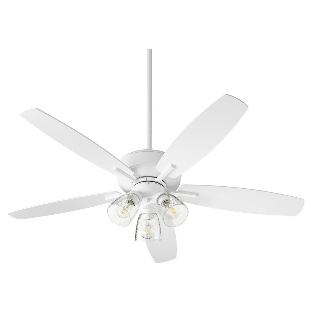 Quorum Breeze 7052-308 Ceiling Fan 52 in. - Studio White