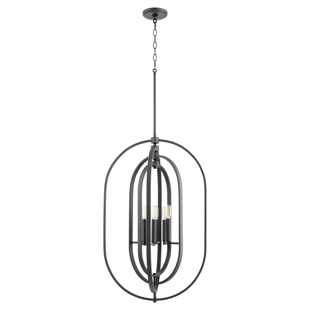 Quorum Oval Pendants 8610-6-69 Pendant Light - Noir