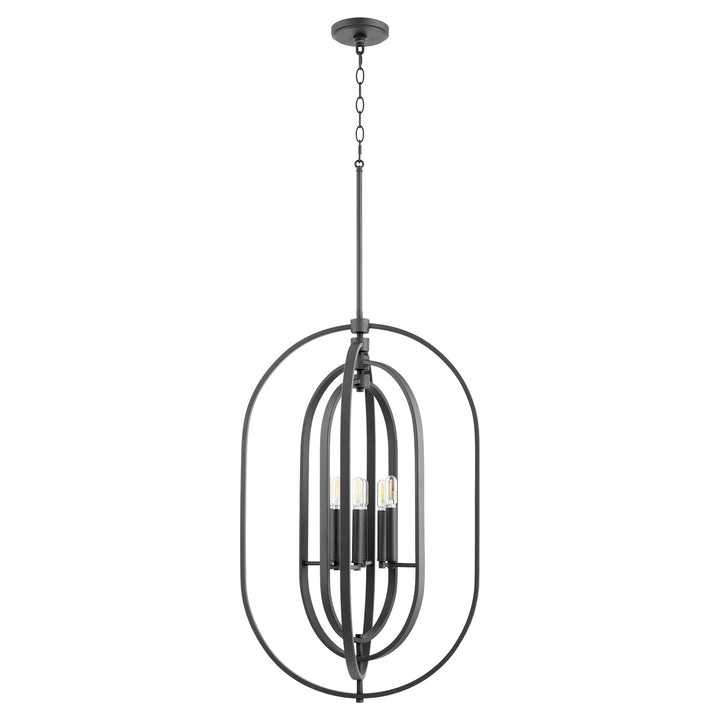 Quorum Oval Pendants 8610-6-69 Pendant Light - Noir