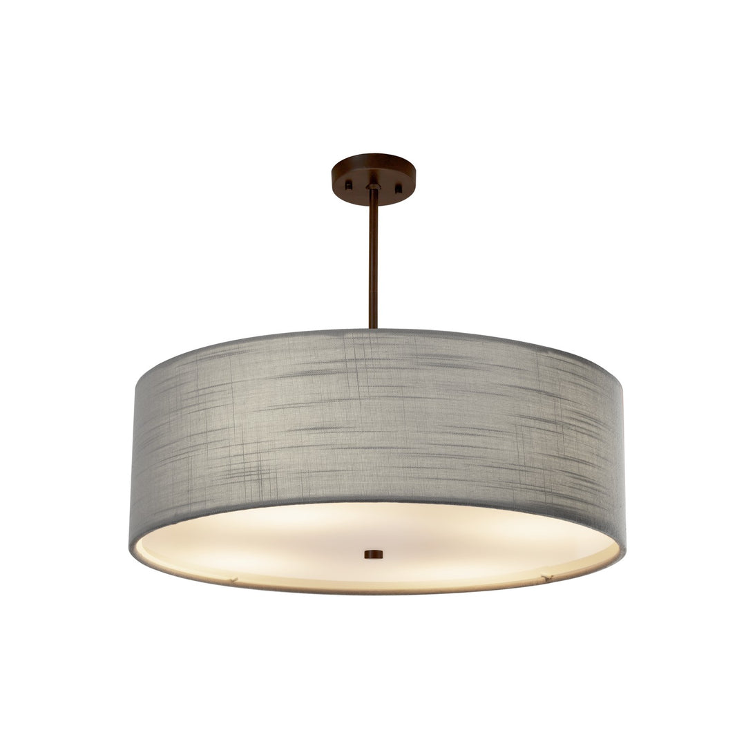 Justice Designs Classic FAB-9592-GRAY-DBRZ Chandelier Light - Dark Bronze