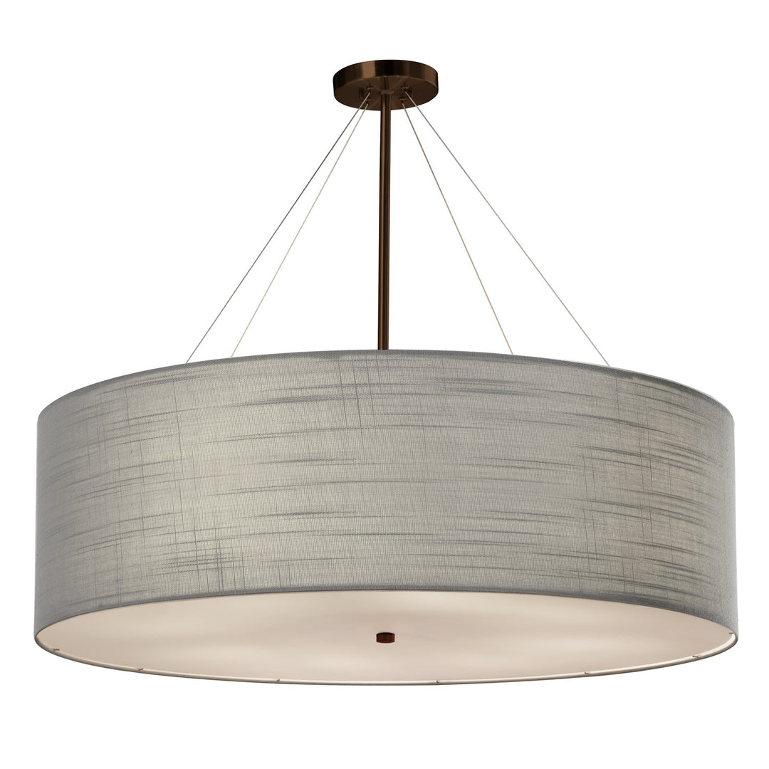 Justice Designs Classic FAB-9594-GRAY-DBRZ Chandelier Light - Dark Bronze
