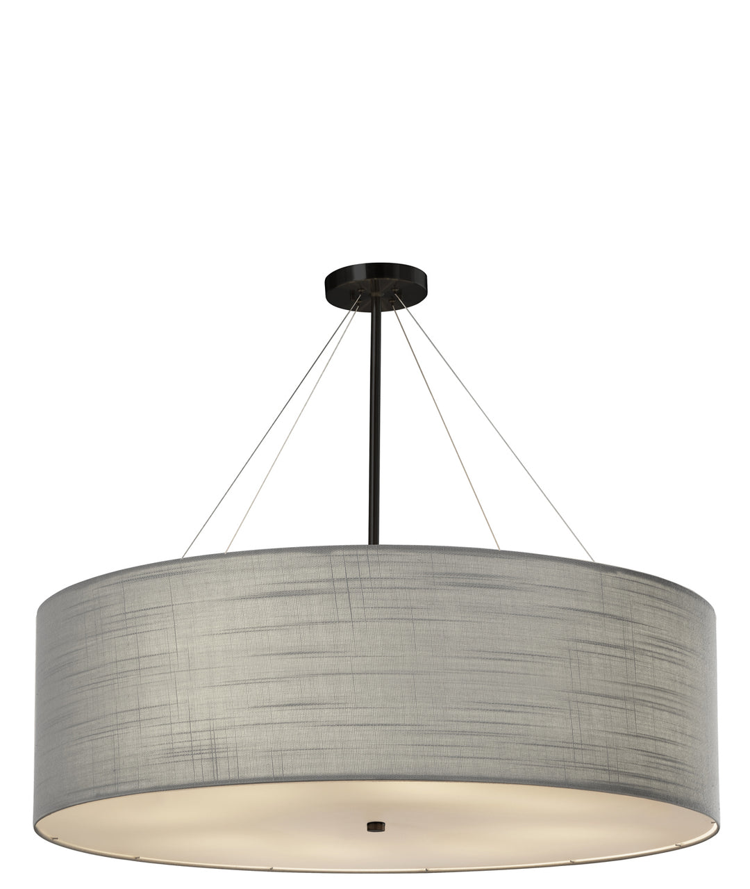 Justice Designs Classic FAB-9594-GRAY-MBLK Chandelier Light - Matte Black