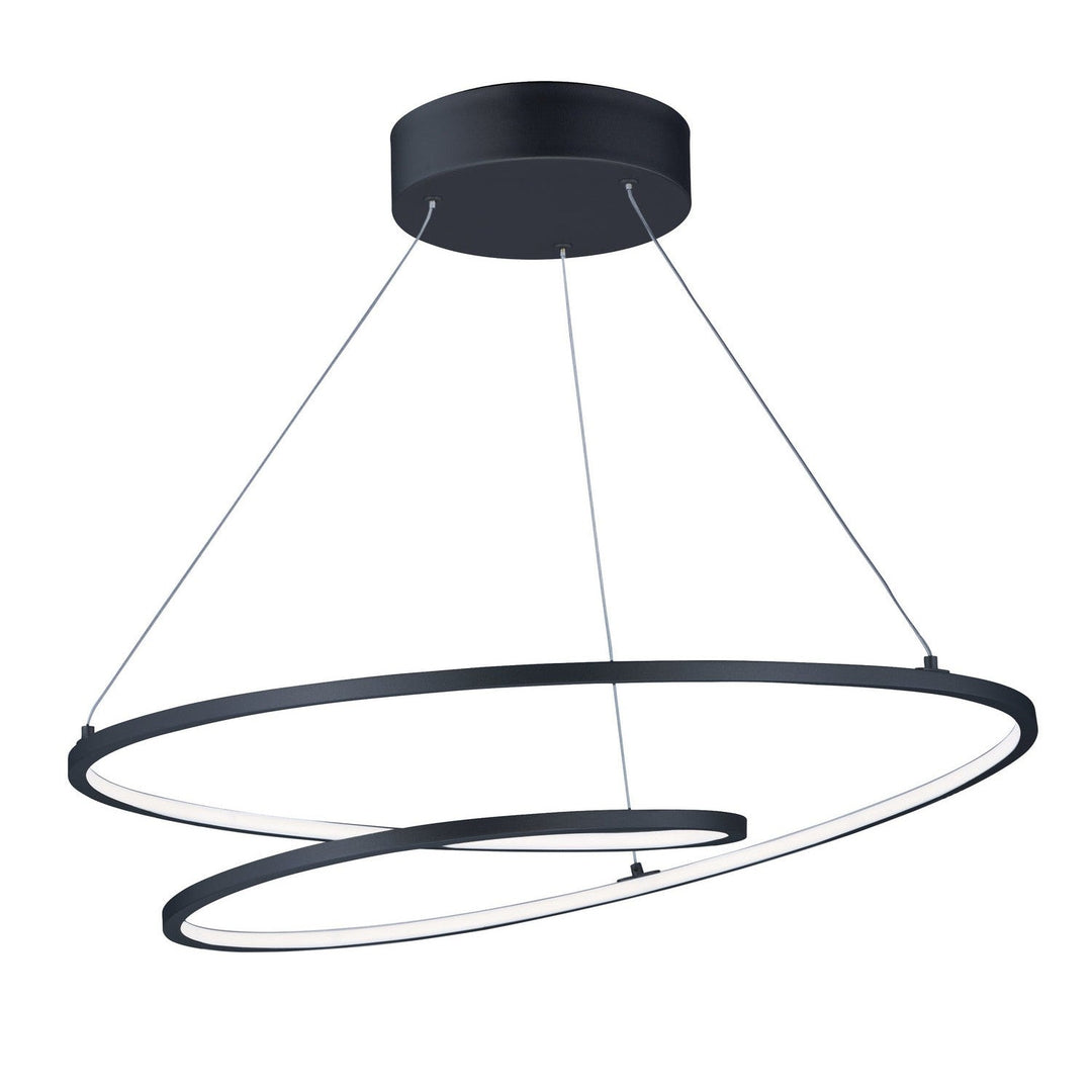 ET2 by Maxim Cycle E21325-BK Chandelier Light - Black