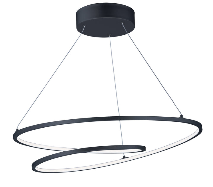 ET2 by Maxim Cycle E21325-BK Chandelier Light - Black