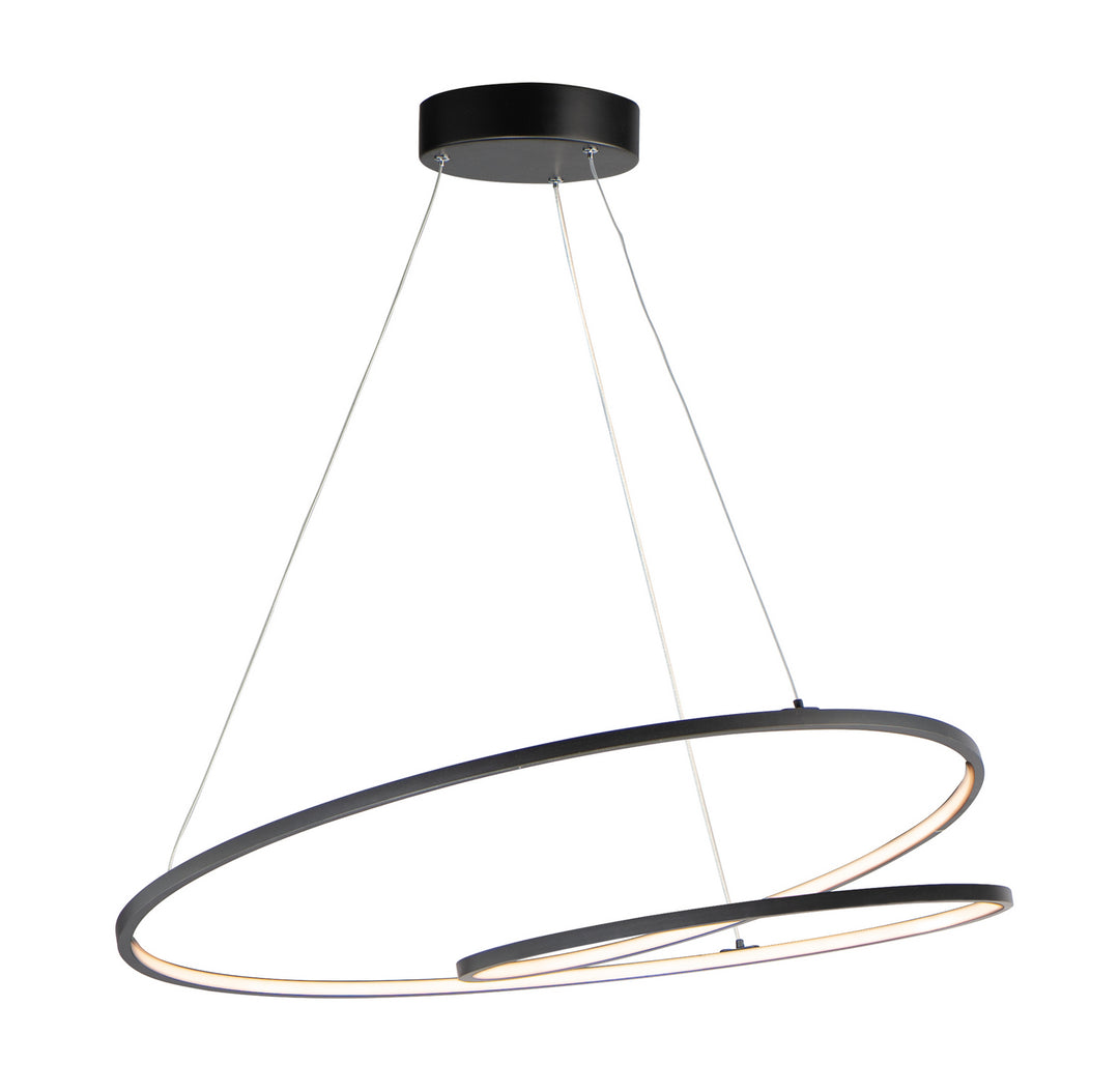 ET2 by Maxim Cycle E21327-BK Chandelier Light - Black