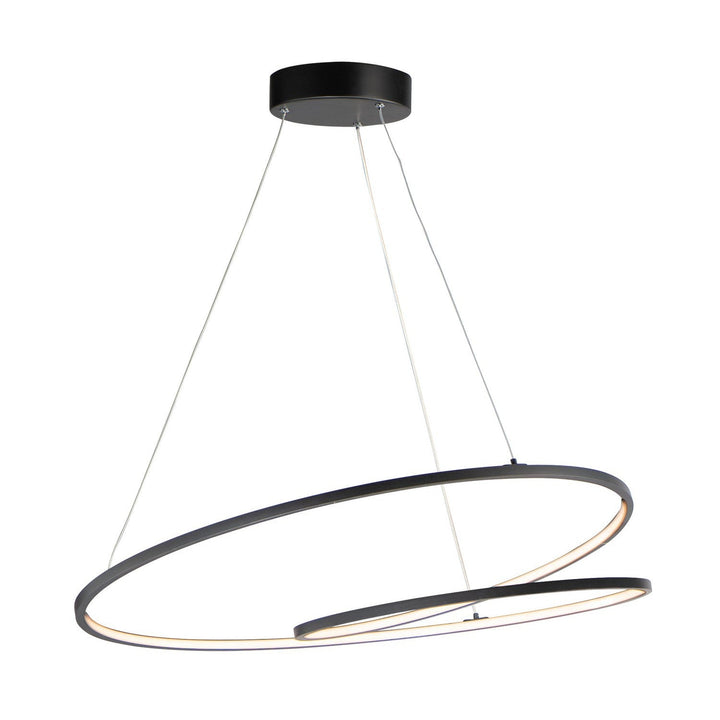 ET2 by Maxim Cycle E21327-BK Chandelier Light - Black