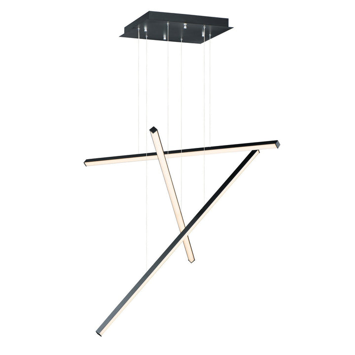 ET2 by Maxim Hover E21373-BK Chandelier Light - Black