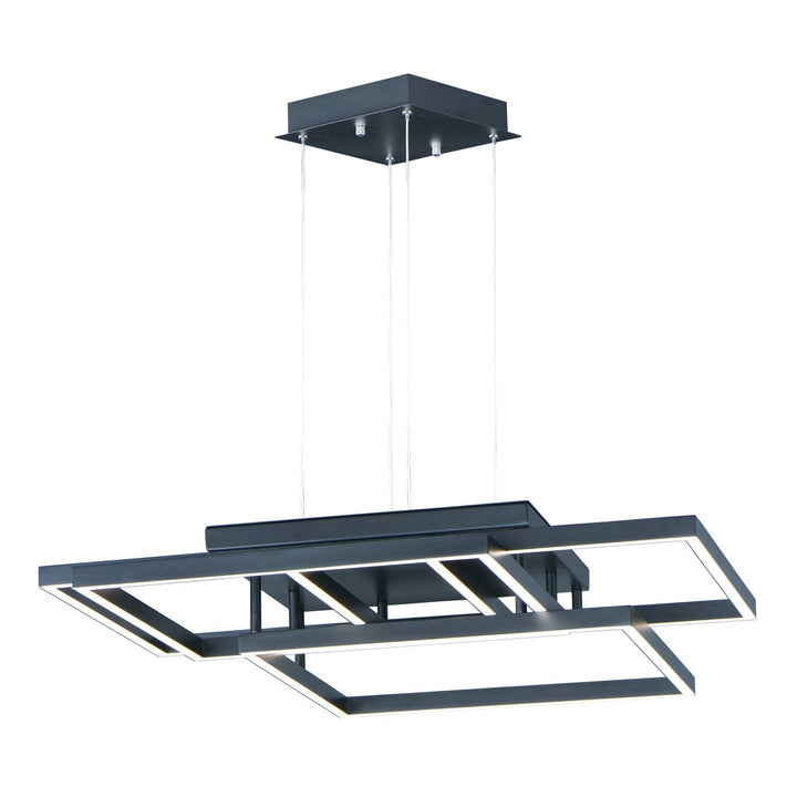 ET2 by Maxim Traverse LED E21516-BK Chandelier Light - Black