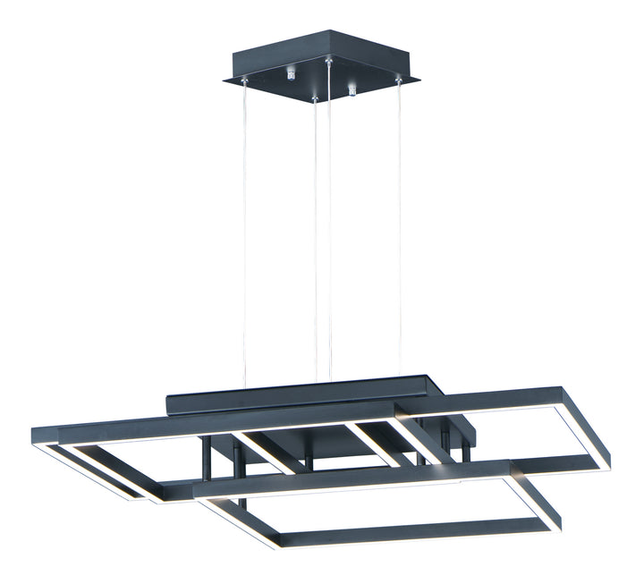 ET2 by Maxim Traverse LED E21516-BK Chandelier Light - Black