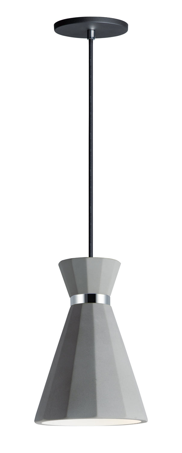 ET2 by Maxim Sash E25036-GYPC Pendant Light - Gray / Polished Chrome