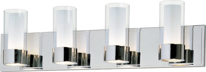 Maxim Silo 23074CLFTPC/BUL Bath Vanity Light 27 in. wide - Polished Chrome