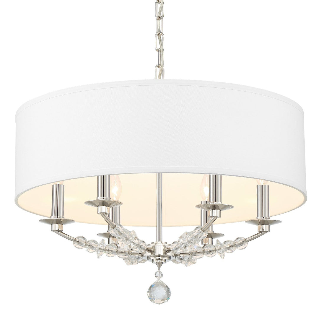 Crystorama Mirage 8016-PN Chandelier Light - Polished Nickel